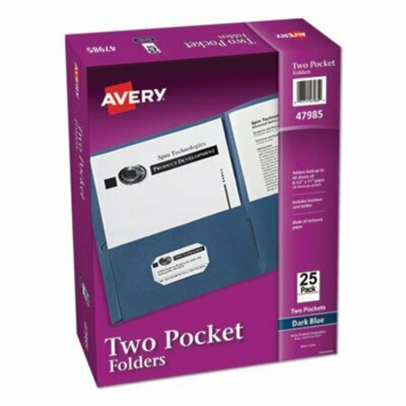 AVERY DENNISON PORTFOLIO, 2 PCKT 25, DBE 47985